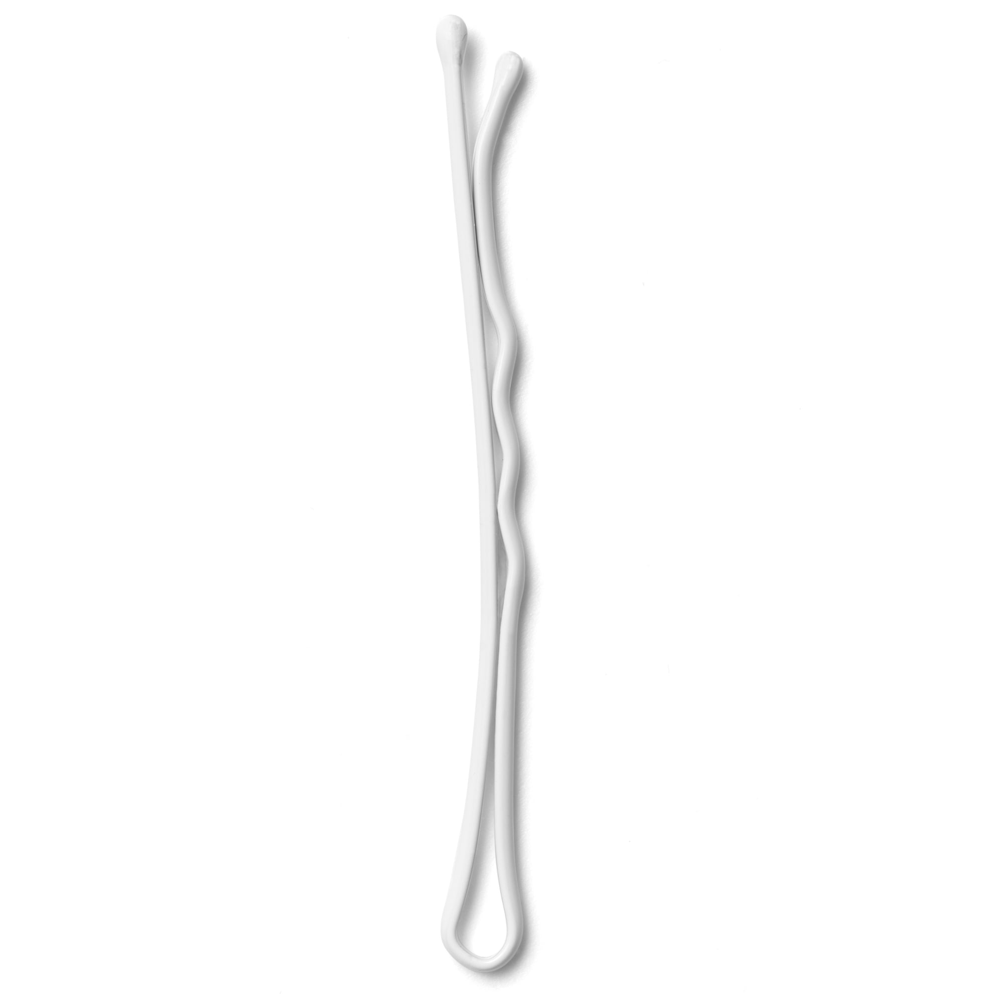 Fliseklemme Hairgrips, hårnål White 51mm - 200g