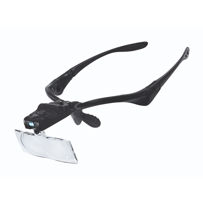 Lupebriller med led-lys