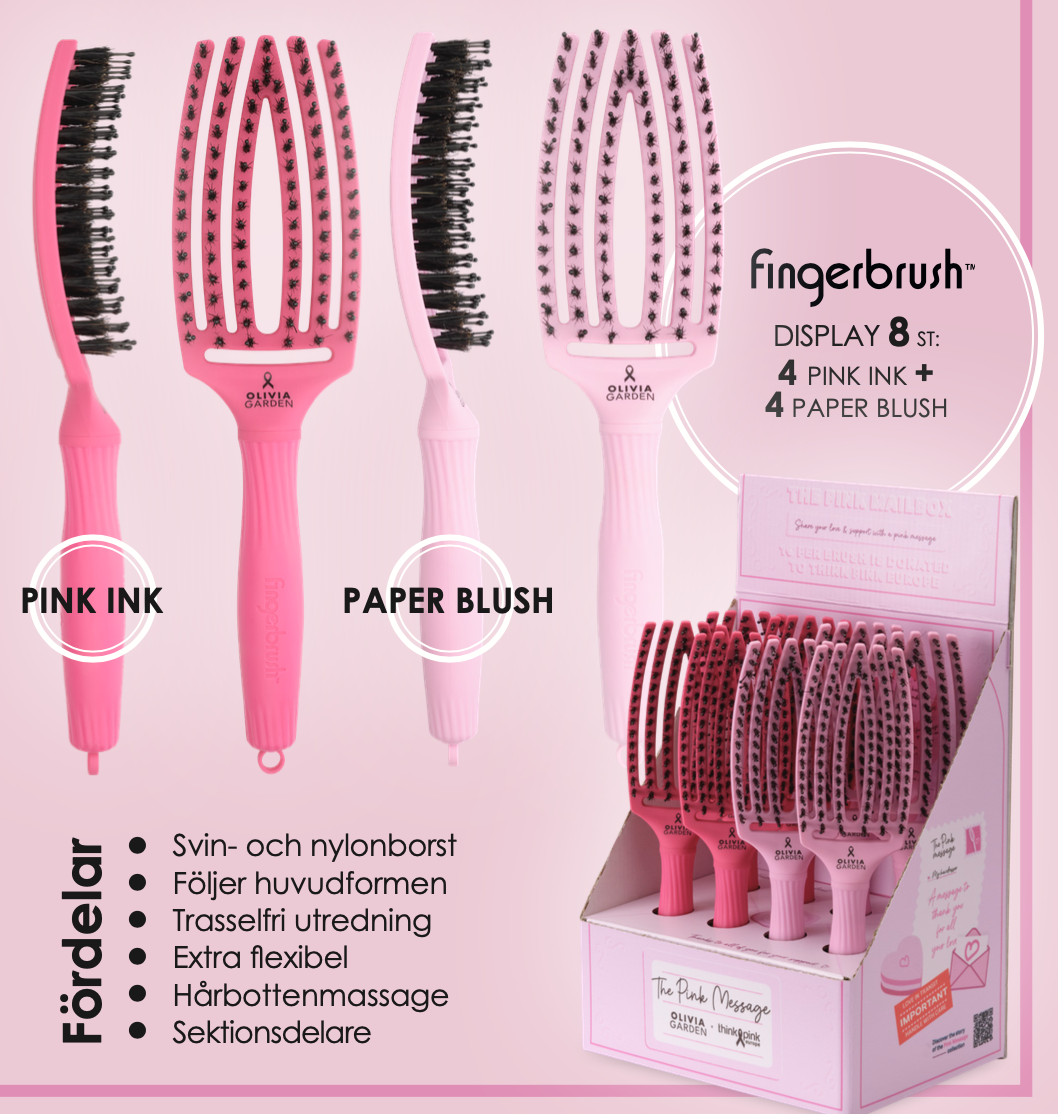 Børste OG Think Pink Display